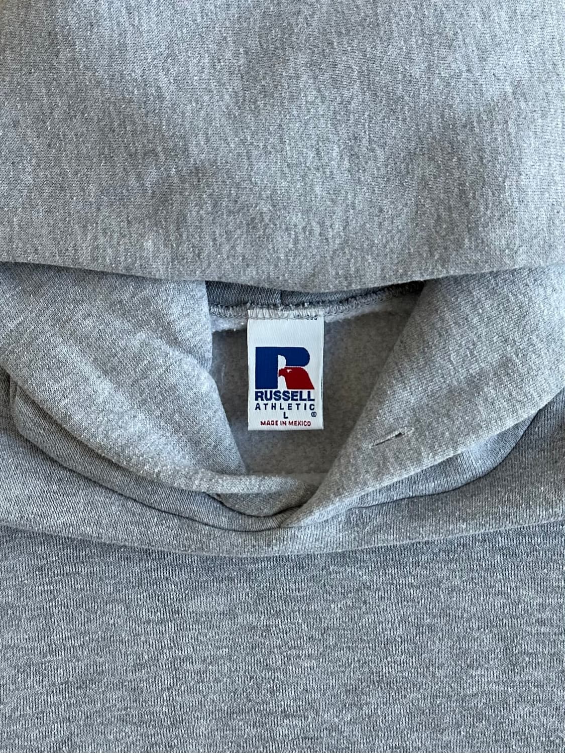 90s 빈티지 러셀 후드 그레이 L 상품이미지6
