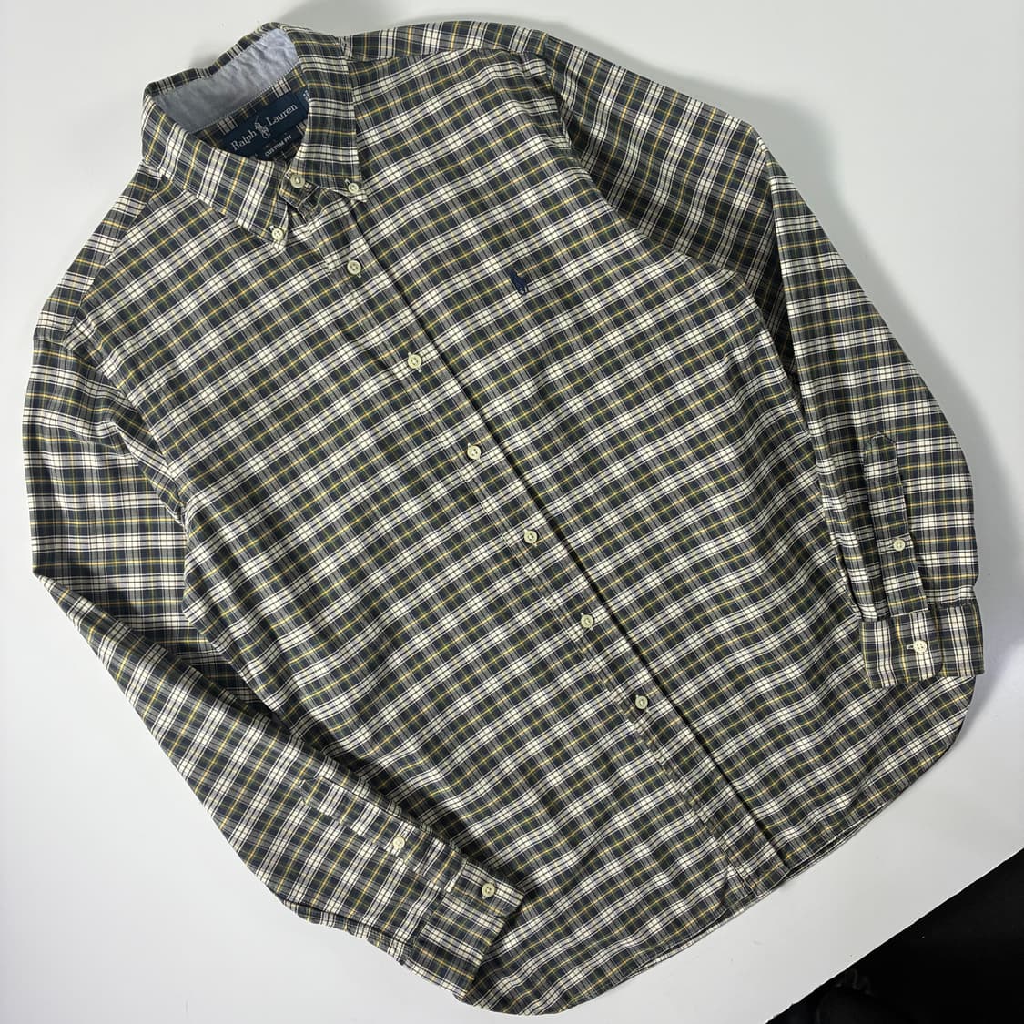 Polo  폴로 랄프로렌 자수 코튼 타탄체크 셔츠   상품이미지2