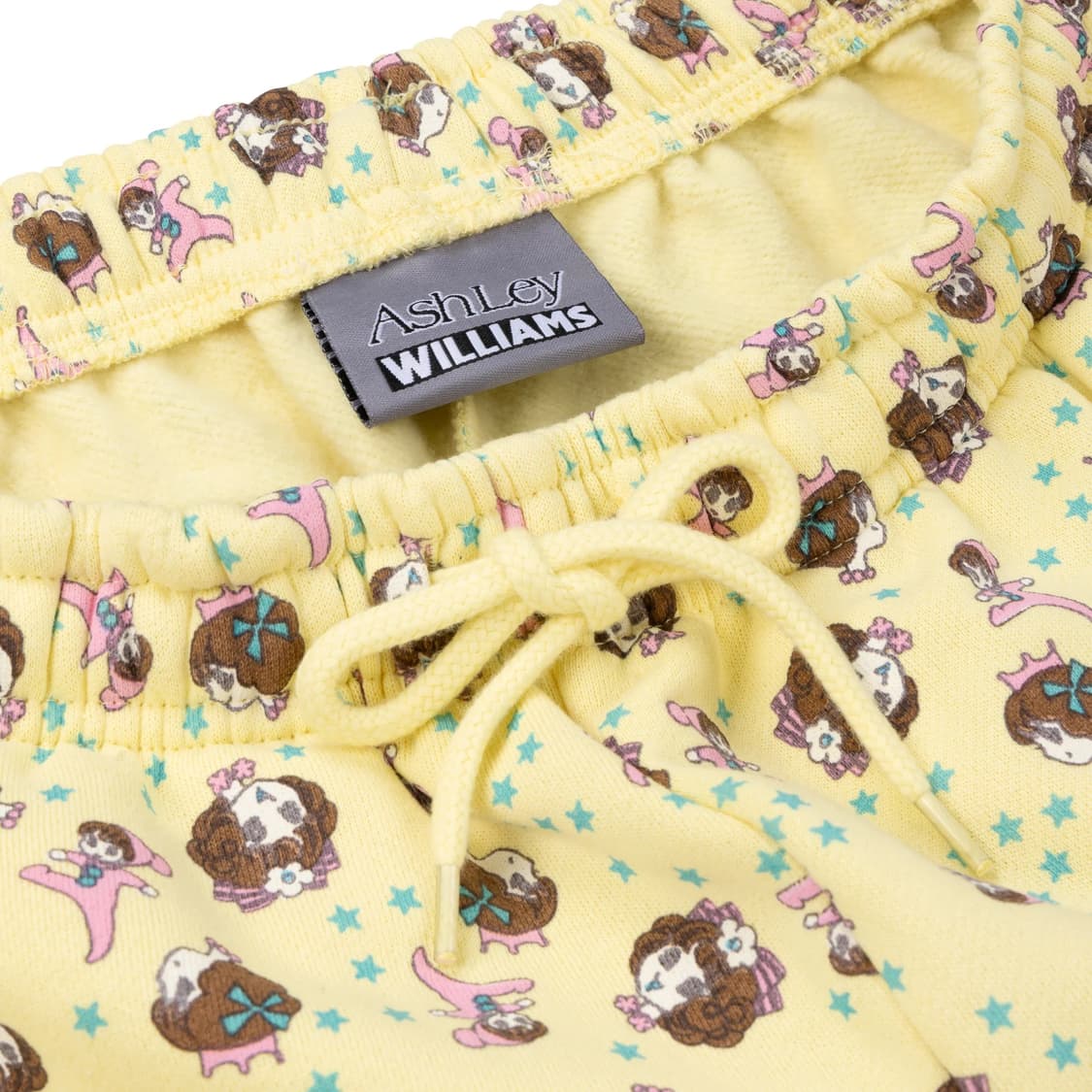 [XS,S]애슐리 윌리엄스 25fw GIRL BABY 조거팬츠/옐로우 상품이미지3