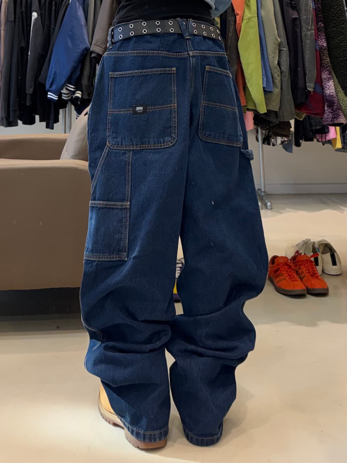 반스 데님 워크팬츠 상품이미지6