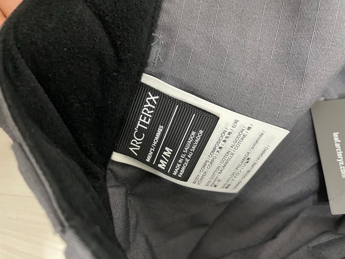 아크테릭스 리프 어썰트 팬츠 상품이미지2