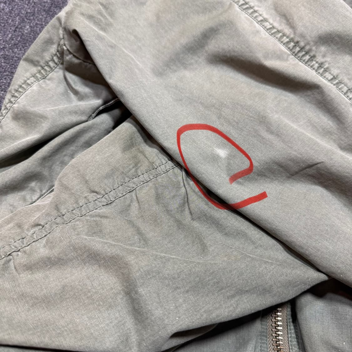 Schott 쇼트 일본판 카키 자켓 상품이미지9