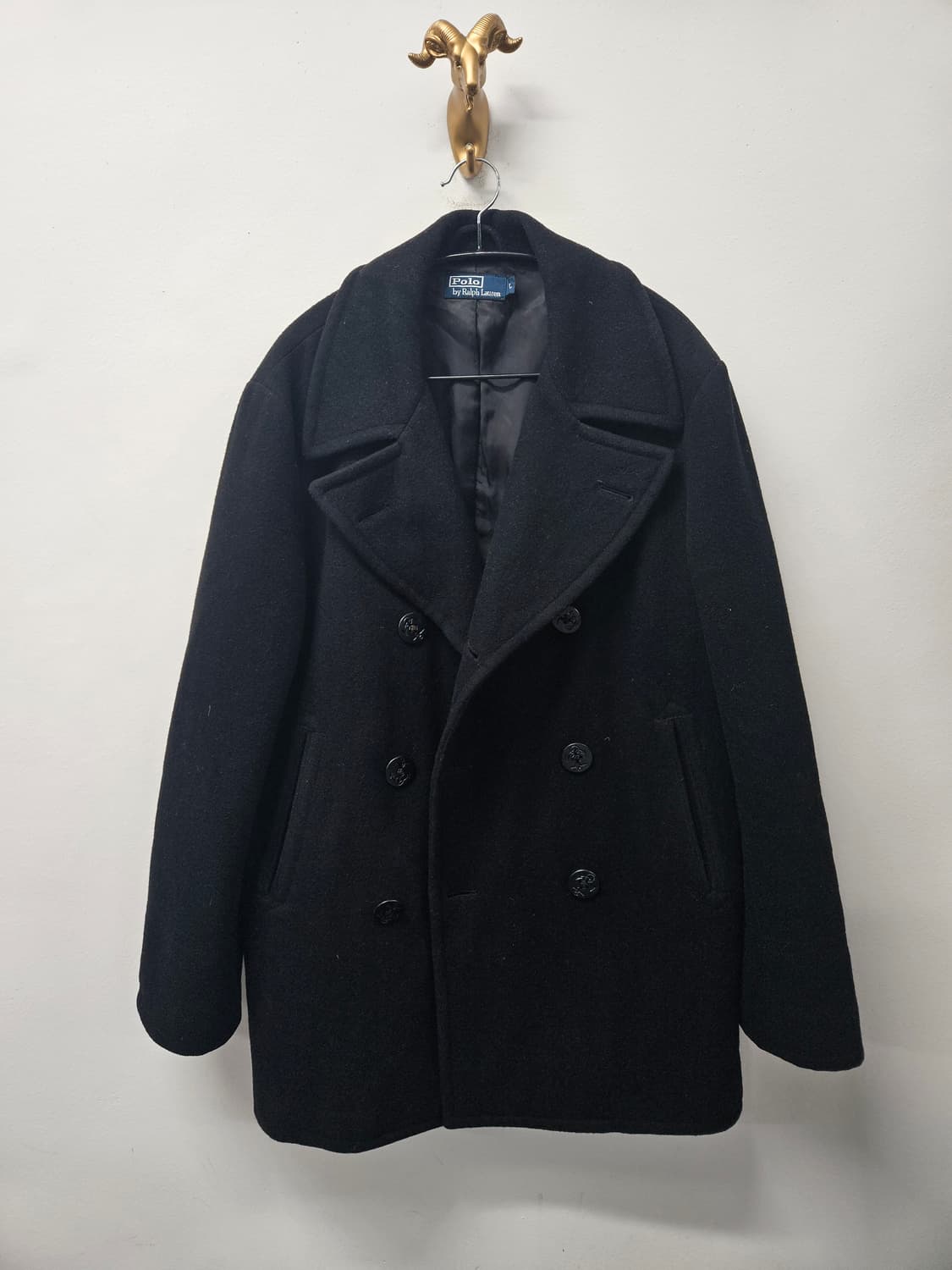 폴로 미해군 피코트 블랙 상품이미지1