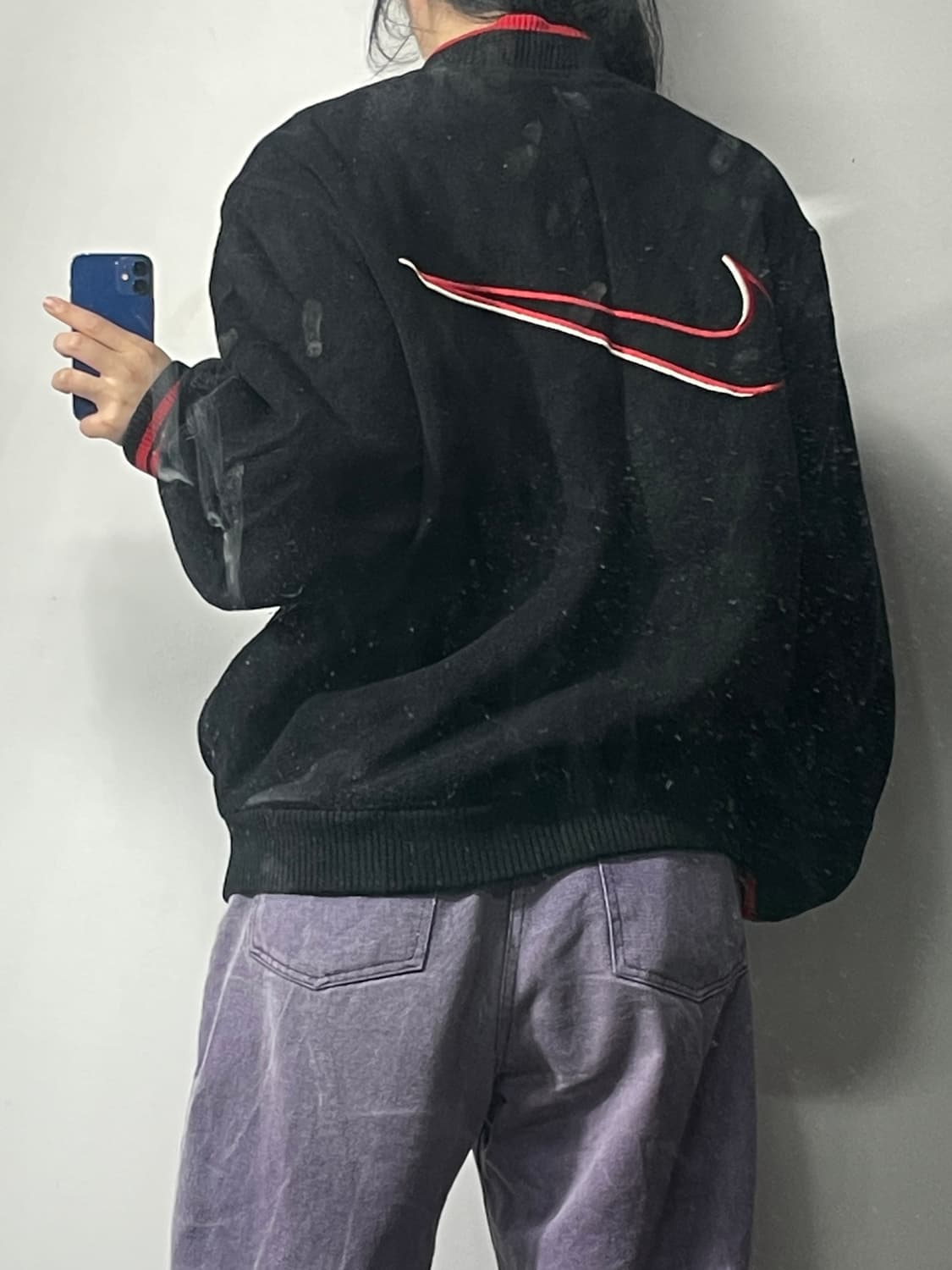 나이키 90's 빅로고 바시티 자켓 100 상품이미지1