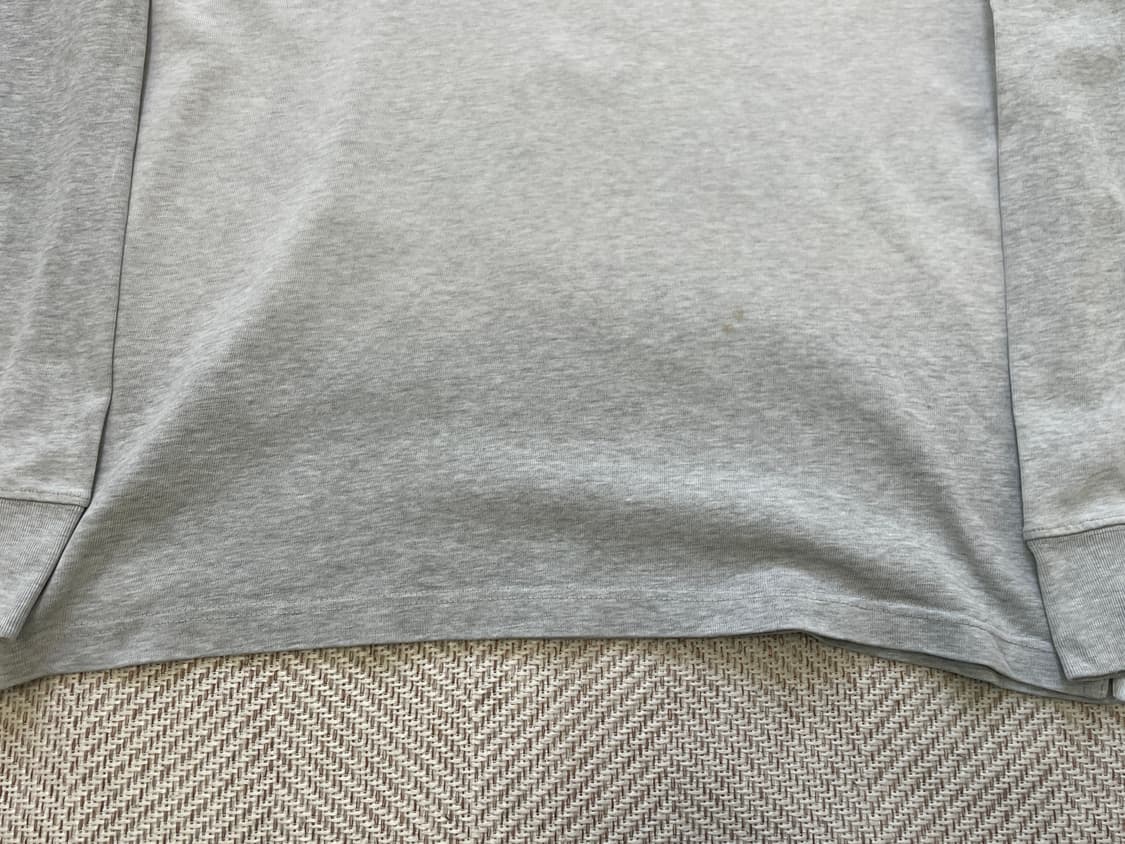 폴로 랄프로렌 그레이 로고 카라 긴팔티셔츠  J04190 상품이미지2