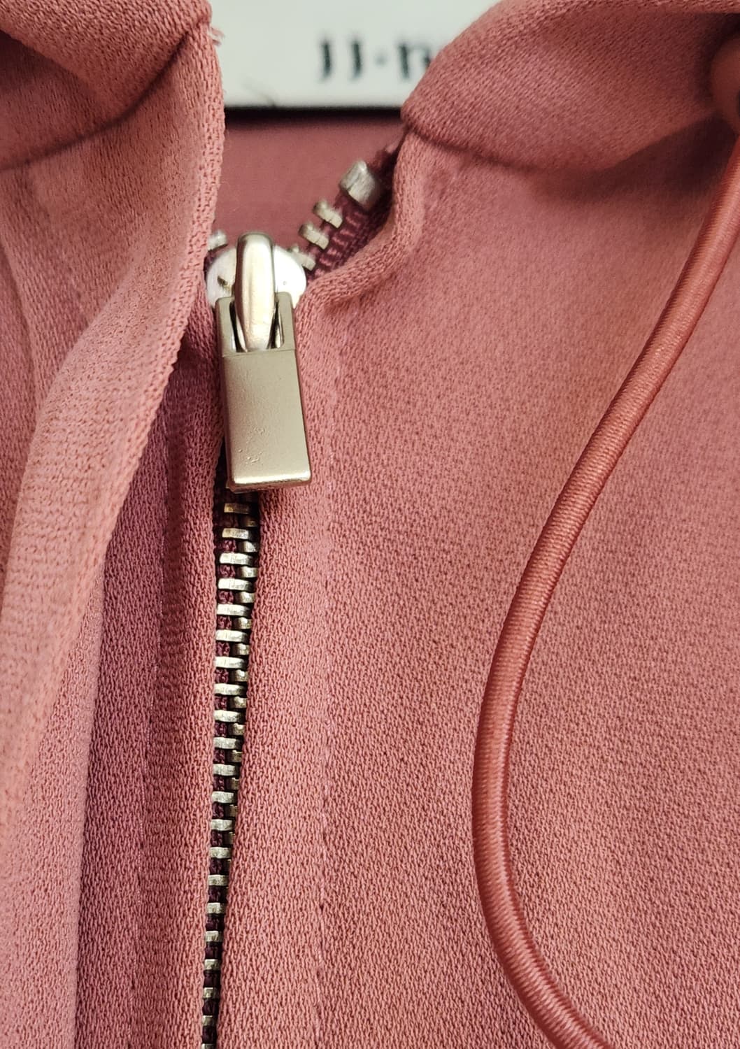 (코랄색상)JJ지고트(JJRO) 후드 집업 드로우스트링 원피스 55사이즈 상품이미지5