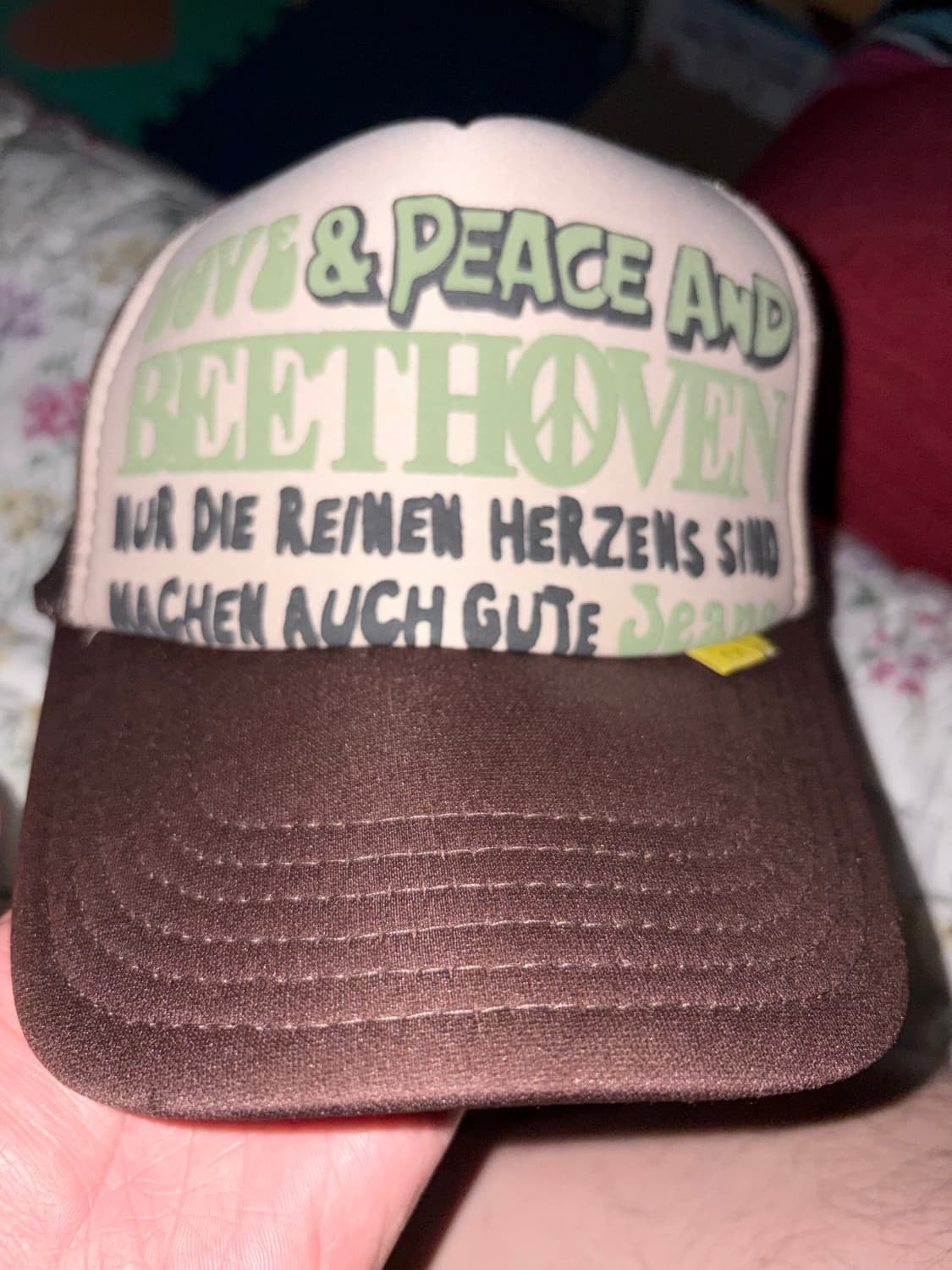 캐피탈 러브앤피스 트러커 메쉬캡 상품이미지1