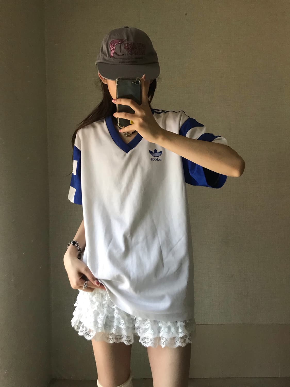 올드 아디다스 오버핏 반팔티셔츠 상품이미지2