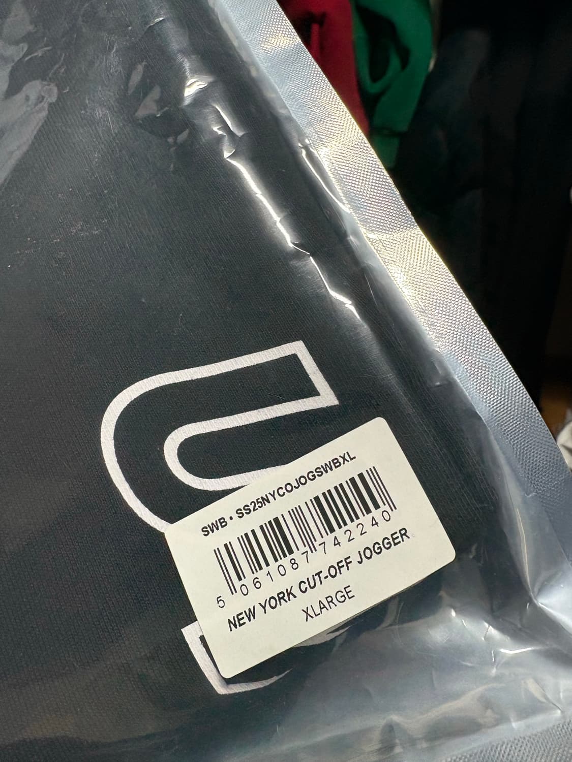 uvu 글리슨 짐 컷오프 조거 블랙 상품이미지3