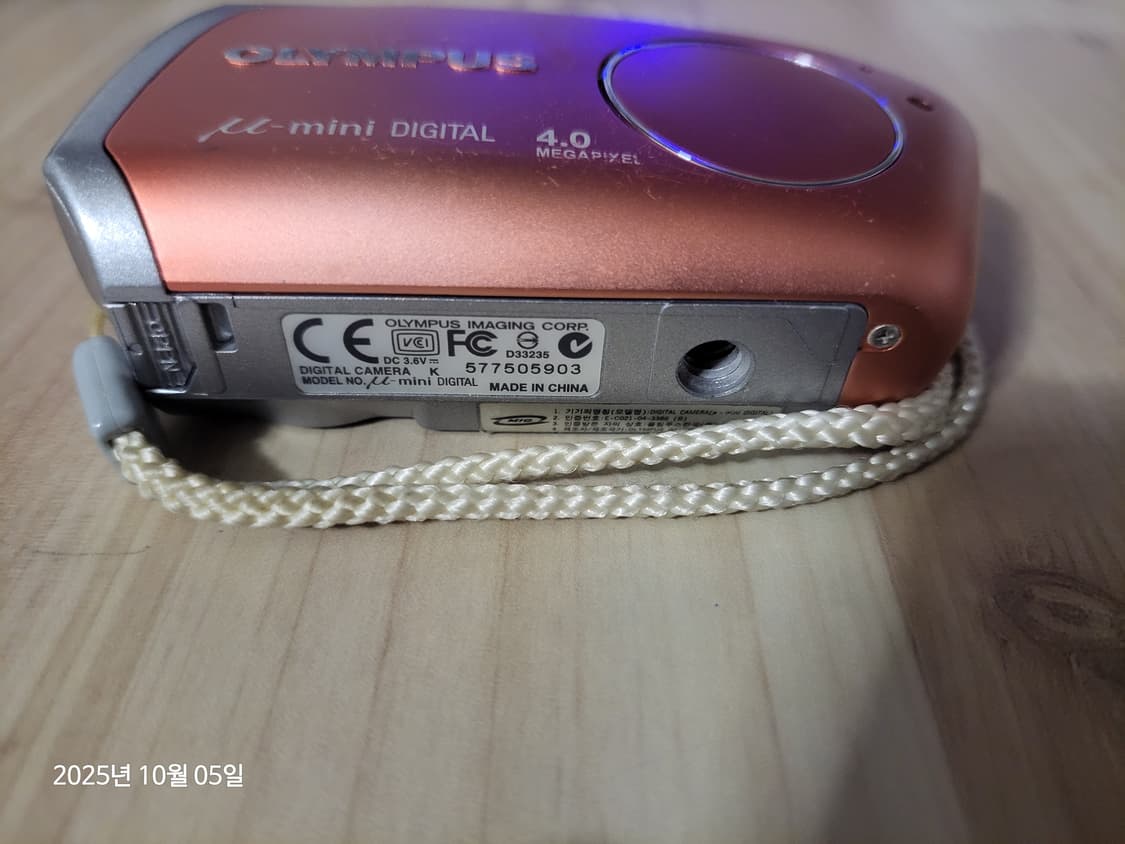 OLYMPUS 뮤 미니 빈티지 디지털카메라 상품이미지5