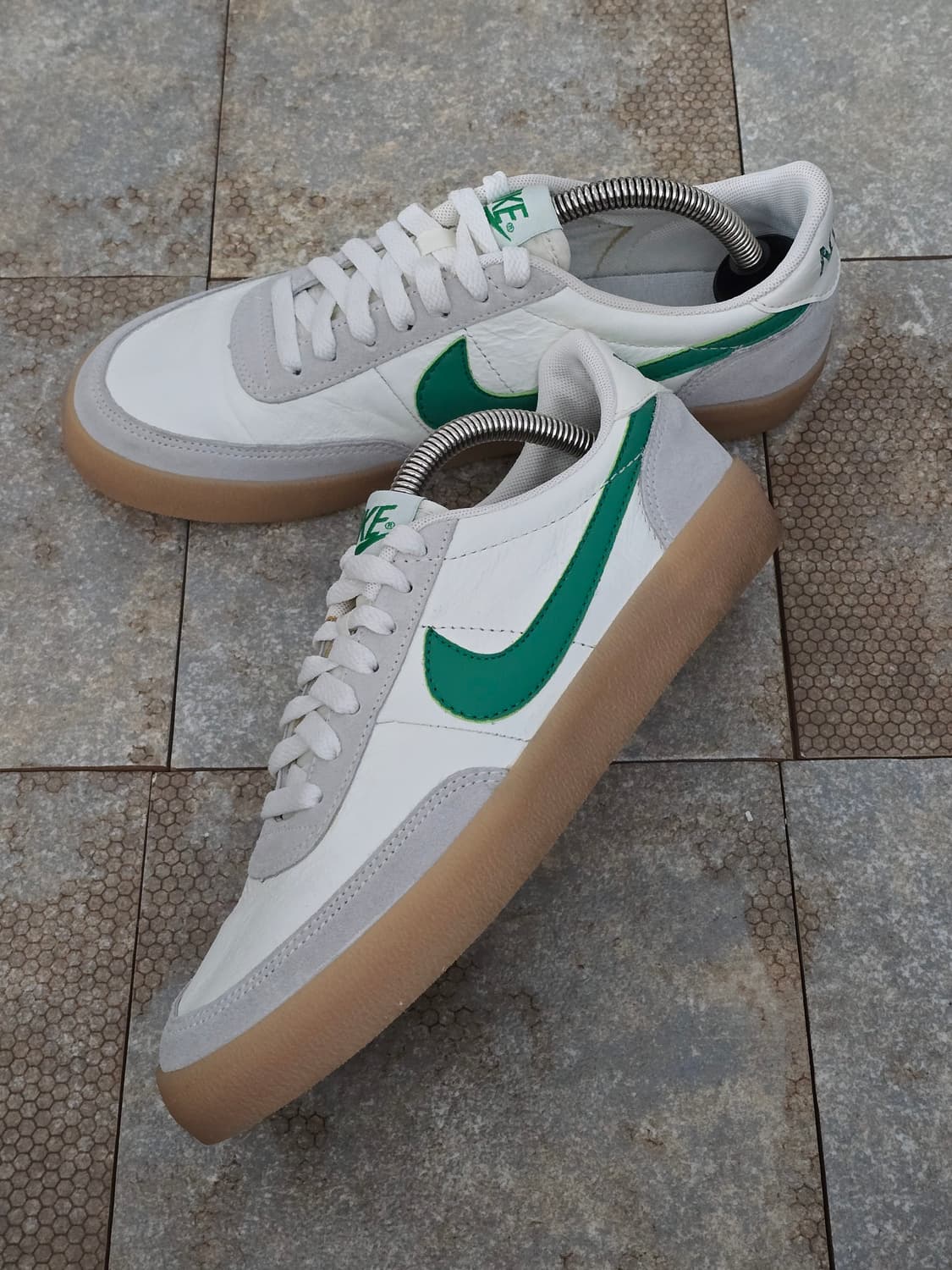 (245)나이키 킬샷 2 레더 루시드 그린  상품이미지3