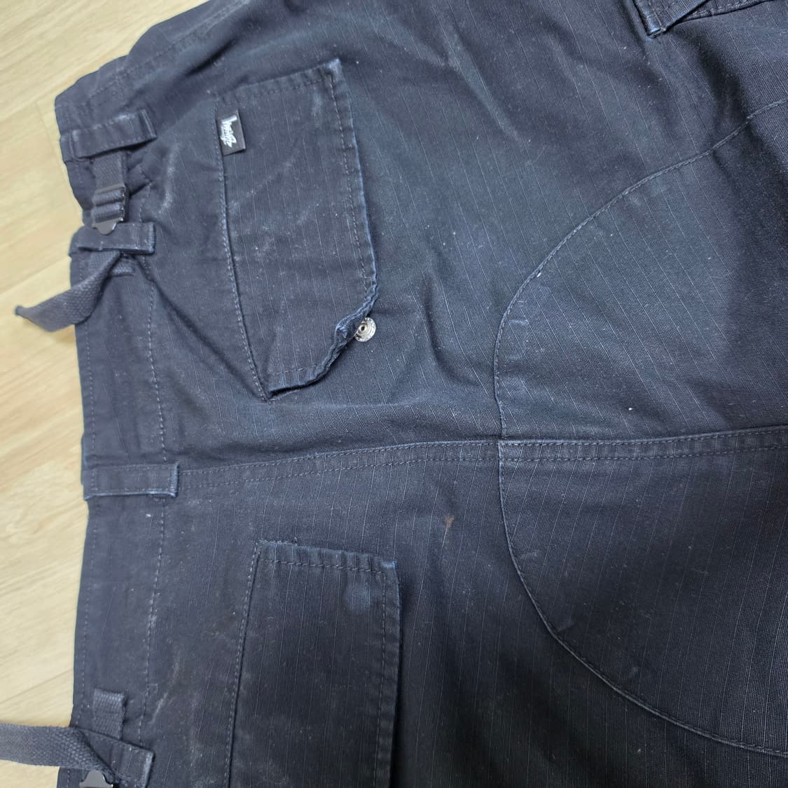 [28]스투시 립스탑 카고팬츠 블랙  상품이미지4