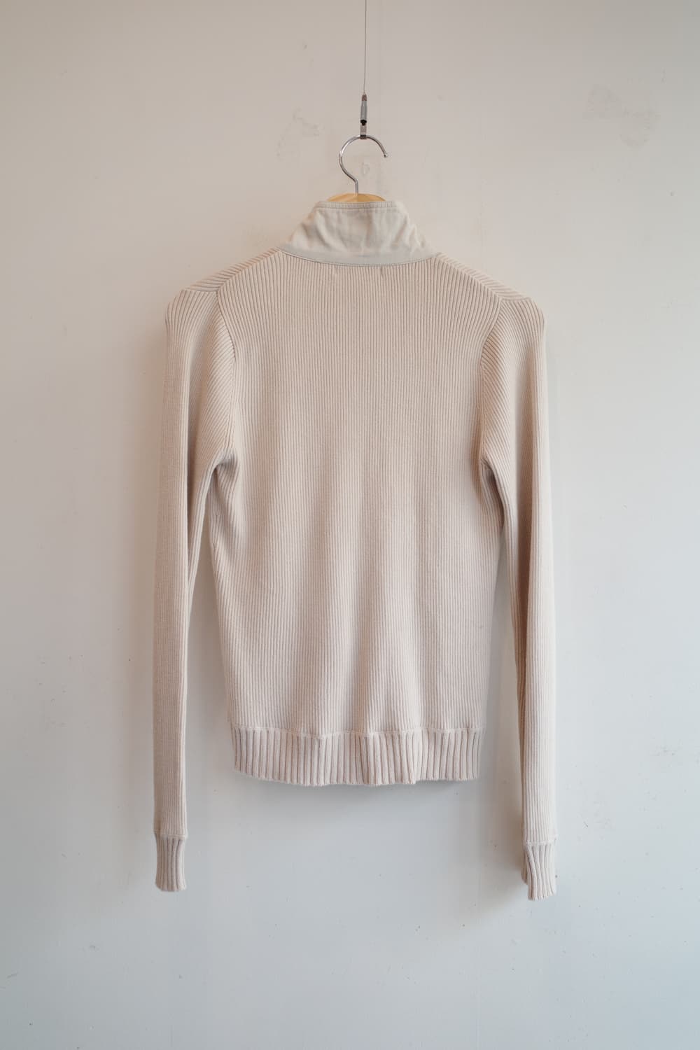 KUMIKYOKU SIS 투포켓 집업 니트 상품이미지6