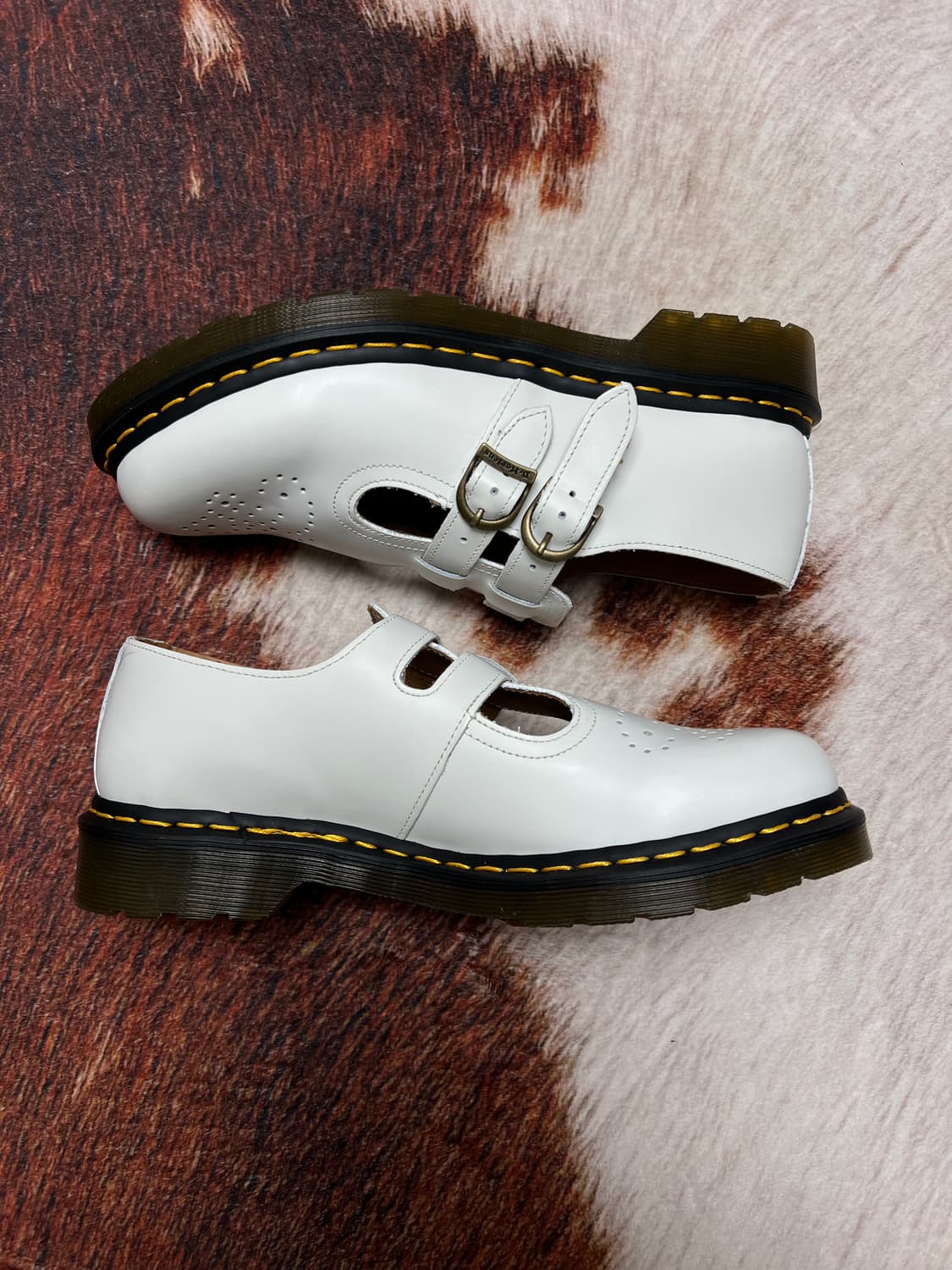 [270] 닥터마틴 8065 메리제인 화이트 42 상품이미지4