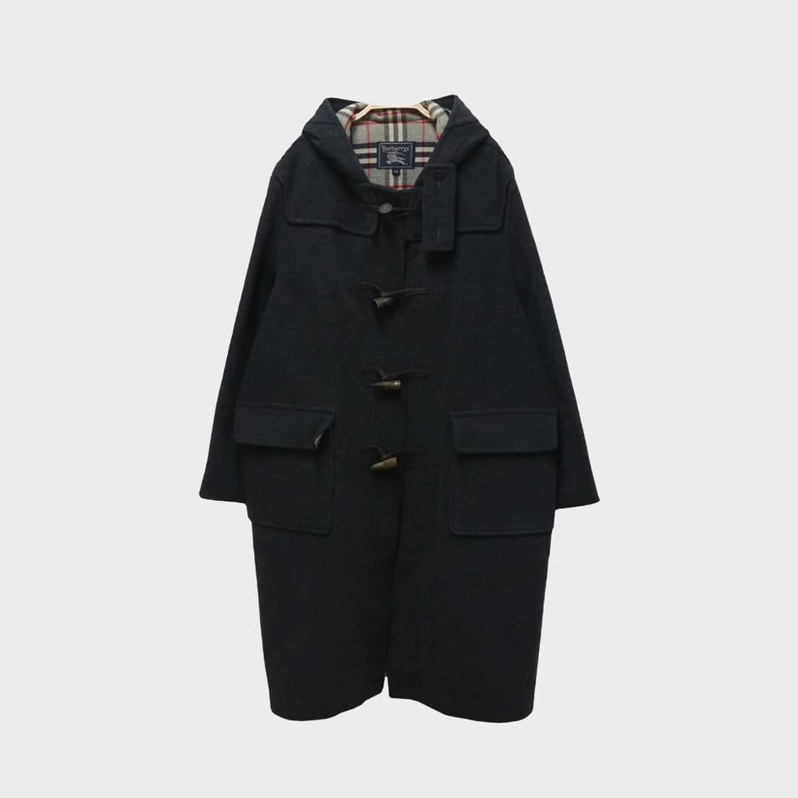 버버리 울 떡볶이 코트 60304 상품이미지1