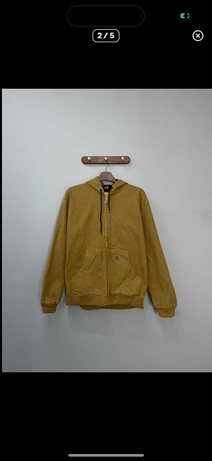 칼하트 브라운 액티브 재킷 A2405 상품이미지2