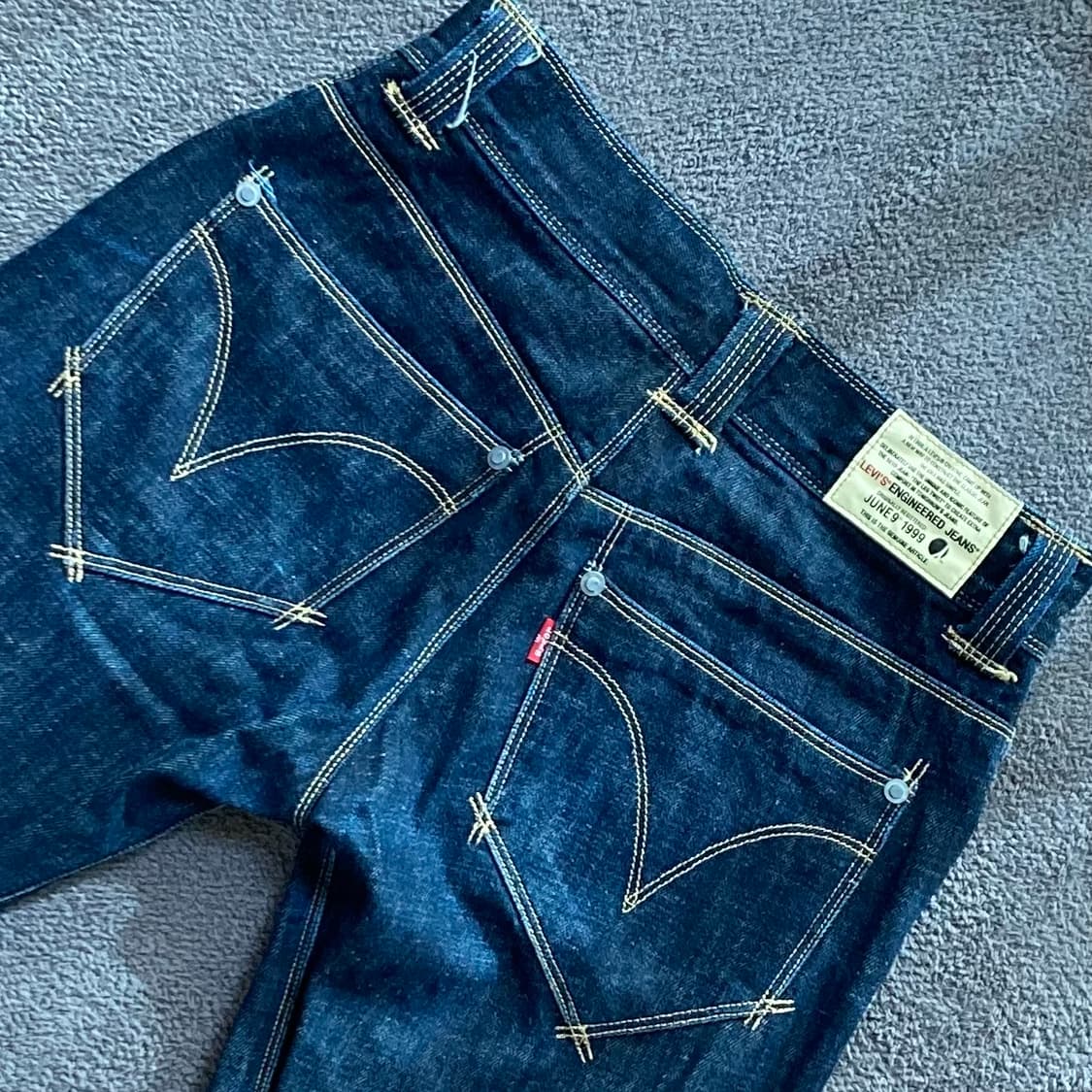 리바이스 엔지니어드진 데님팬츠 27 x 34 상품이미지4