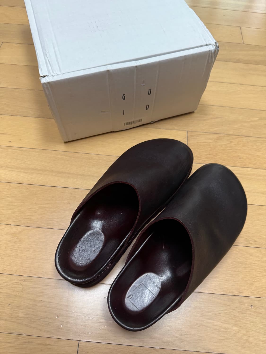 구이디 카프 풀 그레인 샌들 guidi 뮬 상품이미지4