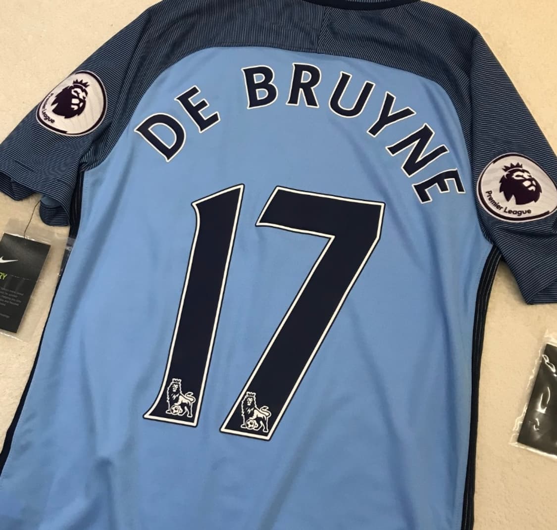 맨시티 16-17 케빈 더브라위너 유니폼 상품이미지1