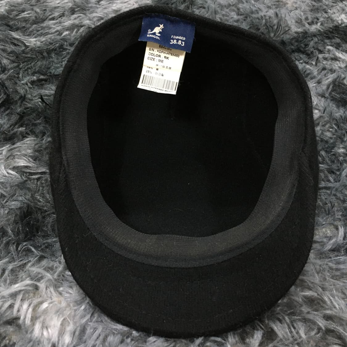 투티/A0 KANGOL 울 헌팅캡 블랙 상품이미지7