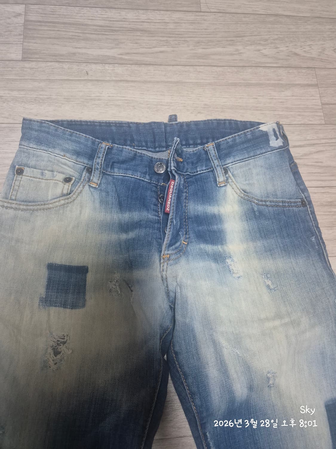 디스퀘어드2 바지판매합니다 상품이미지2