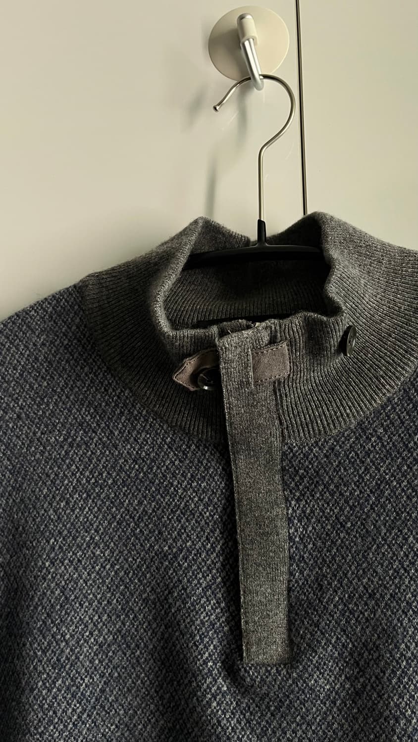 에르메네질도 제냐 캐시미어 니트 집업 상품이미지2