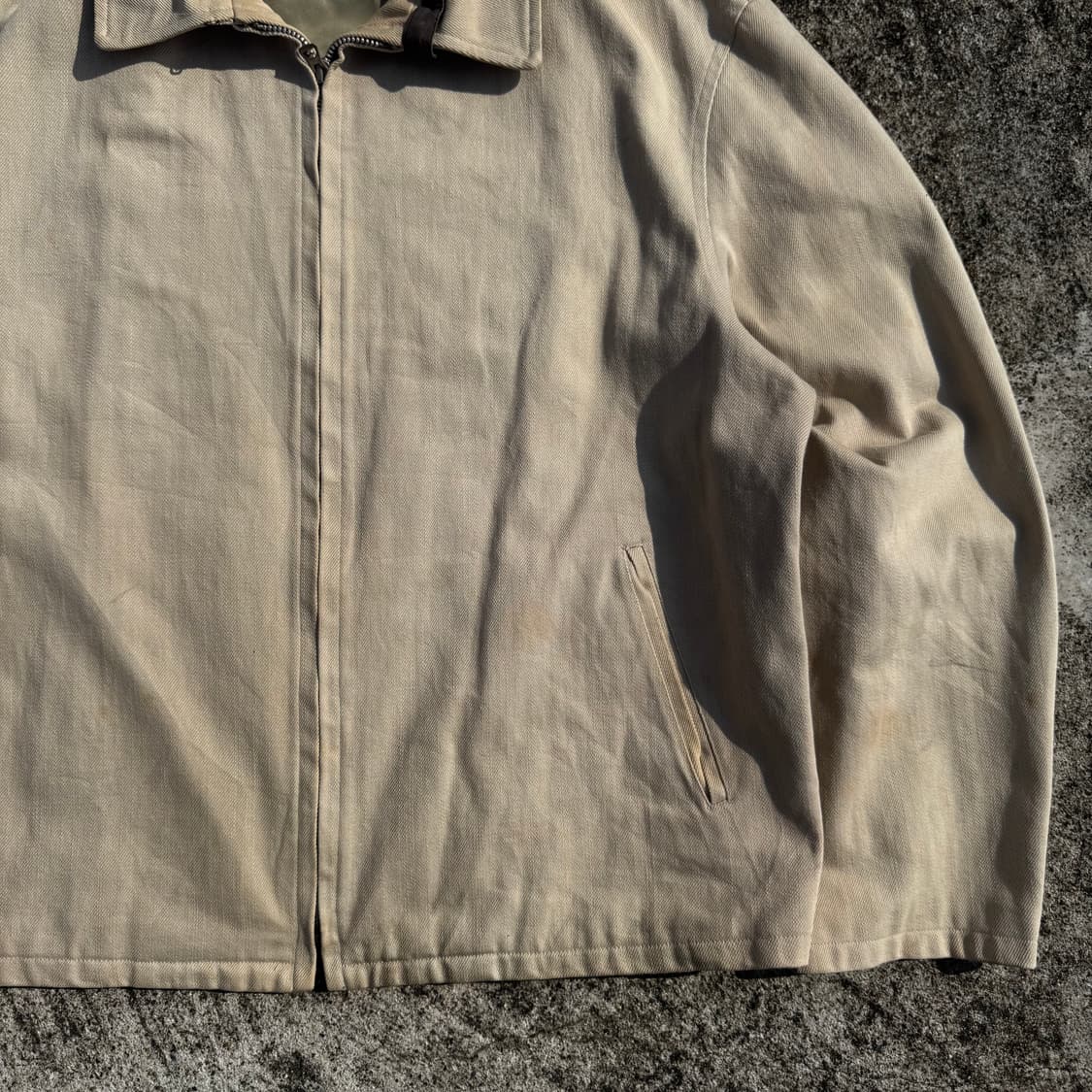 [L] Y's For men 코튼 트윌 집업 자켓 상품이미지5