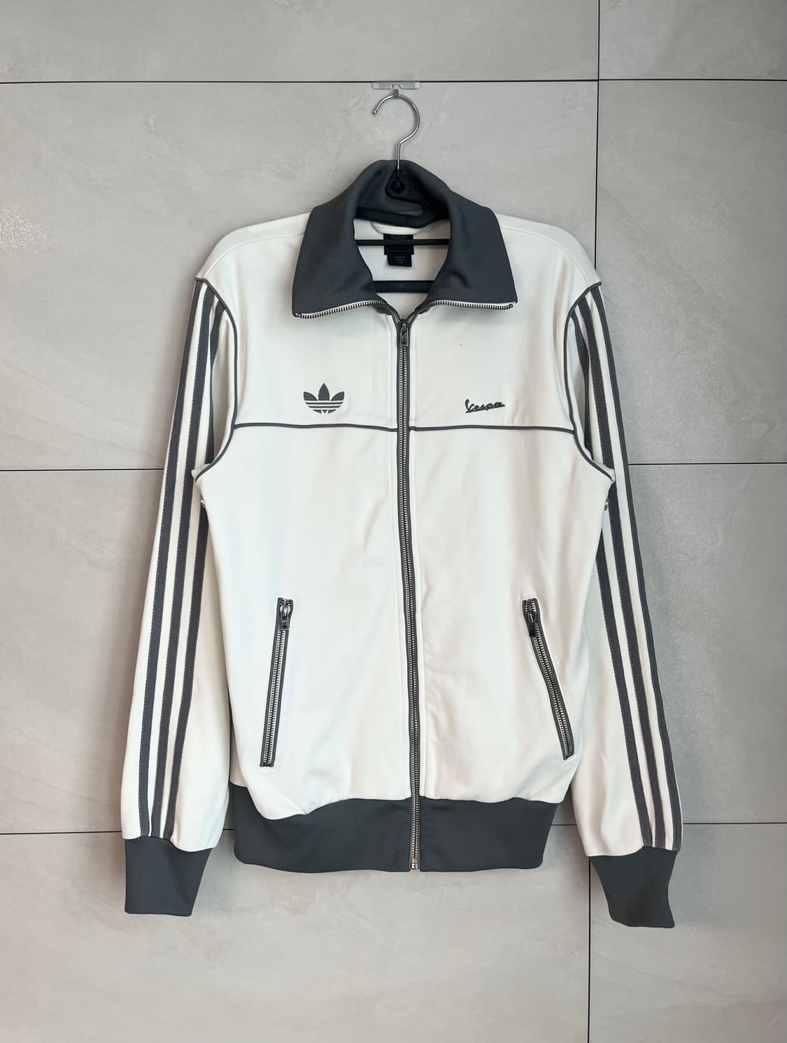 아디다스X베스파 파이어버드 오트밀 차콜 져지 [100] 상품이미지1