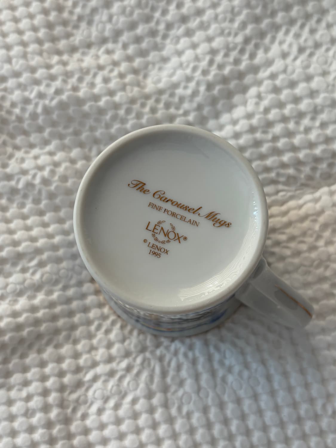 레녹스 회전목마 머그(블루) 상품이미지4