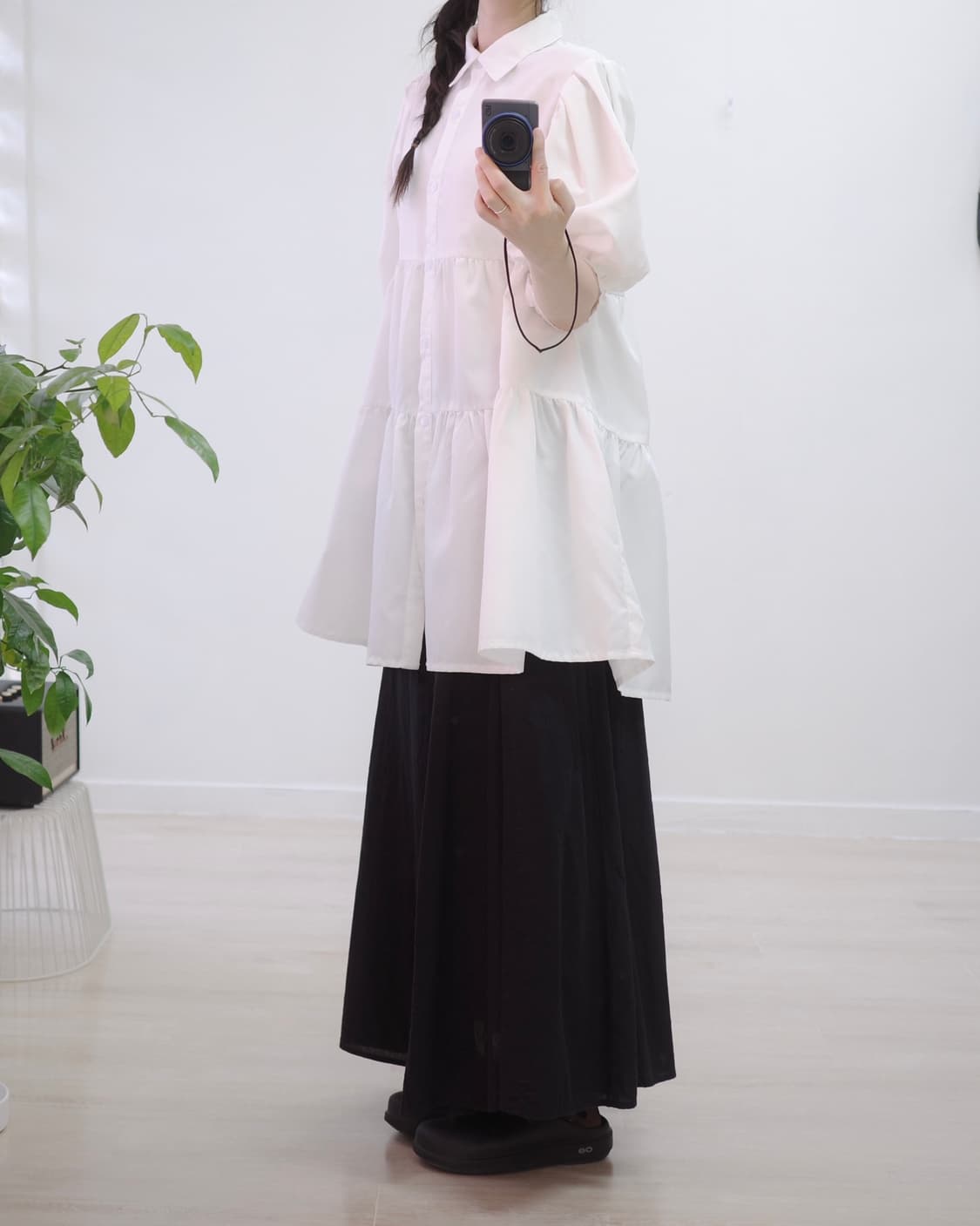 White puff blouse 상품이미지2