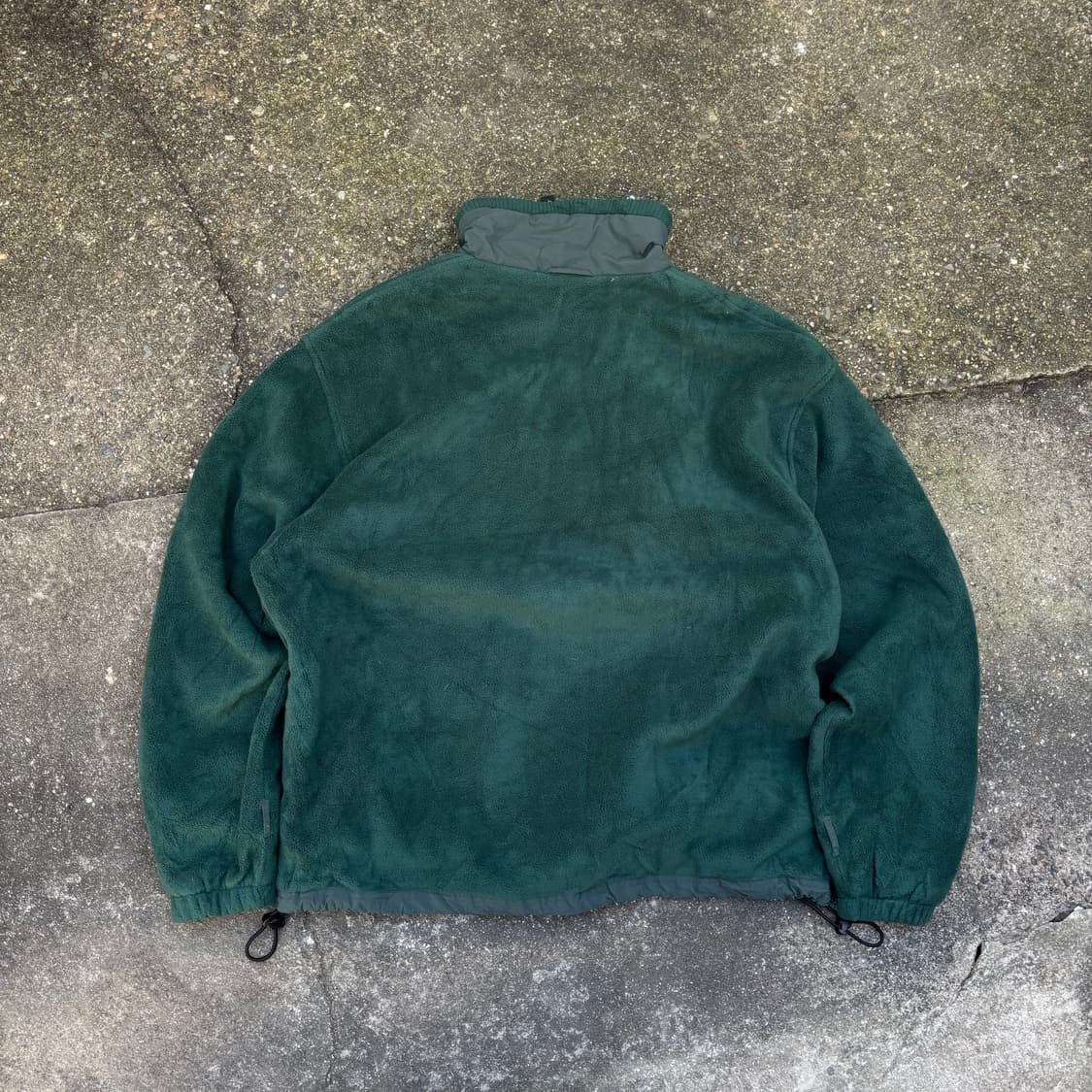 90’s North End 기모 플리스 자켓 그린 L 상품이미지8