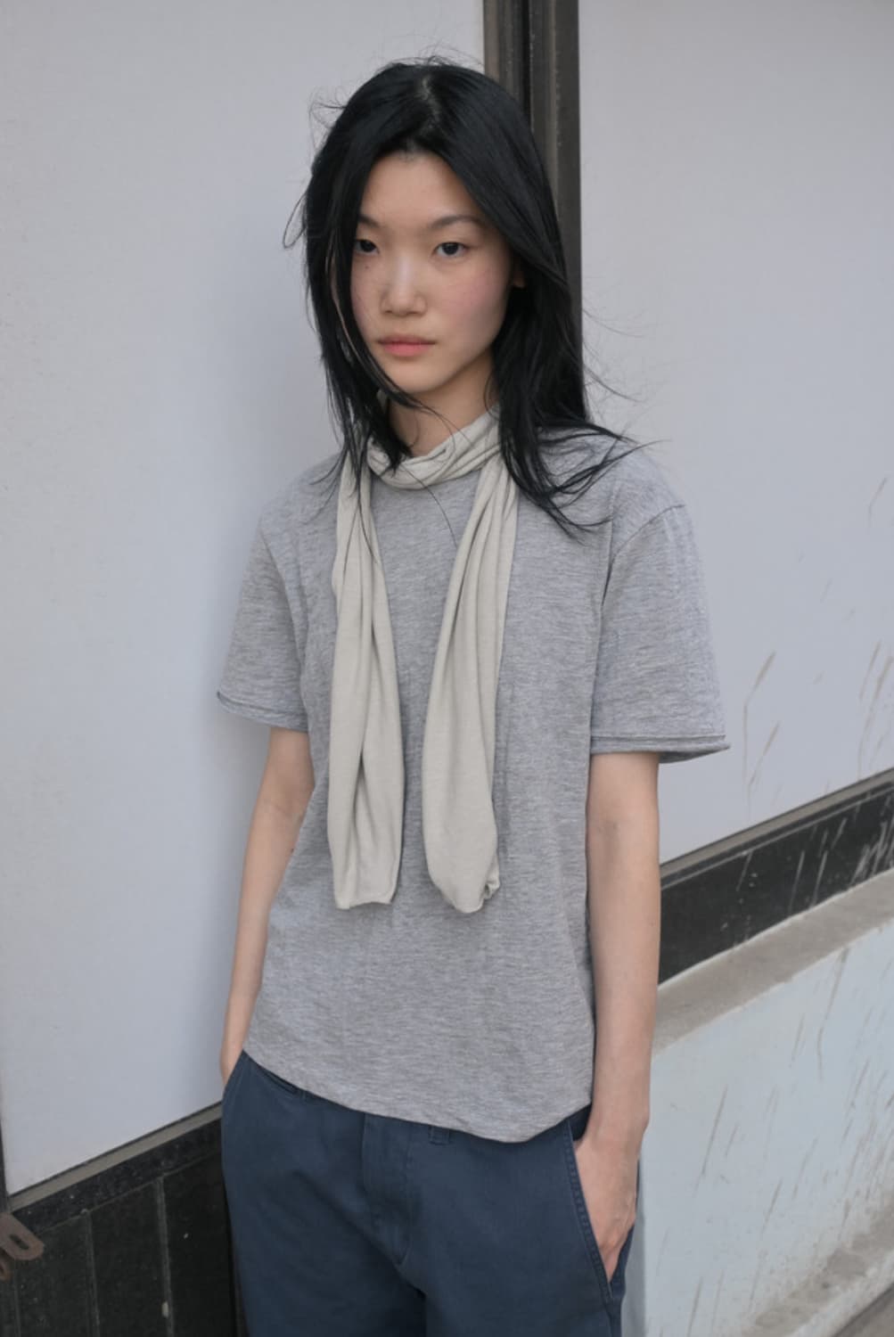 하프시코드 Lune Scarf / Green 상품이미지1