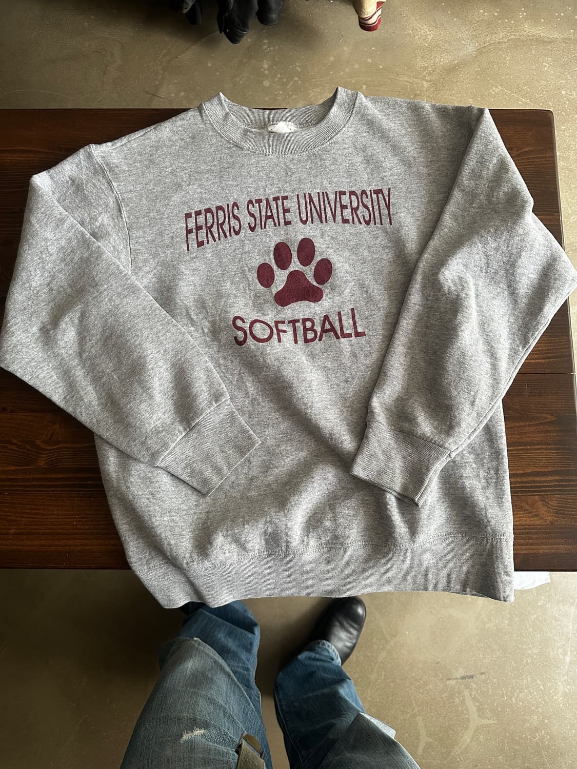 90s Fruit of the Loom 크루넥 스웻셔츠 상품이미지5