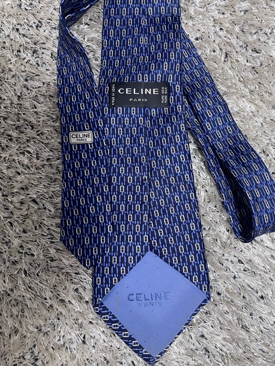 셀린느 스페인제 실크 넥타이 상품이미지3