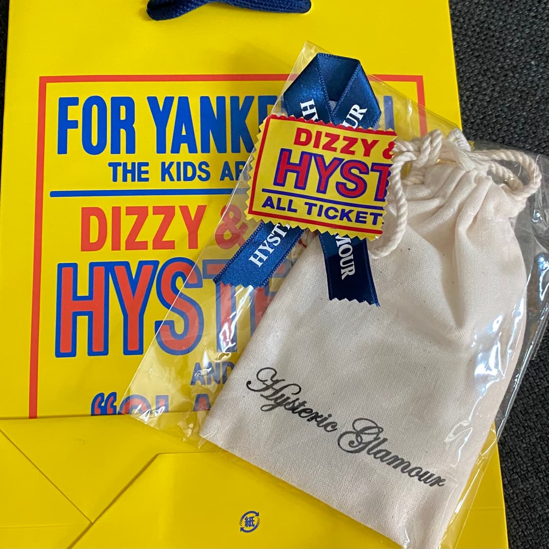 히스테릭글래머 목걸이 풀패키지 (쇼핑백) 상품이미지4