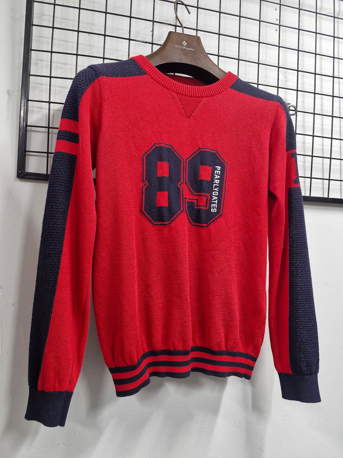 95M/66 파리게이츠 여성 니트 레드. 상품이미지2