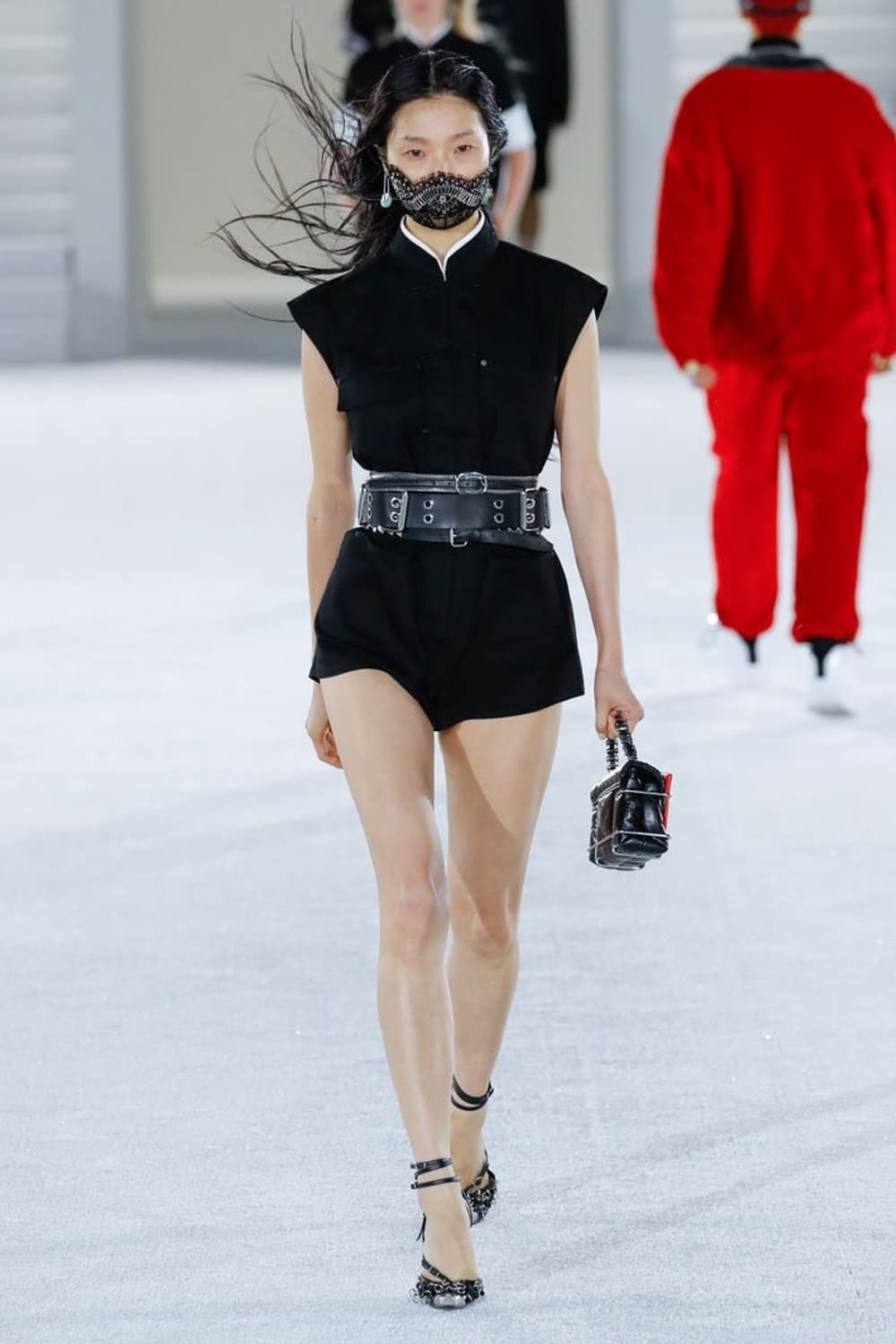 18ss 알렉산더왕 더블 지퍼 스터드 벨트 상품이미지2
