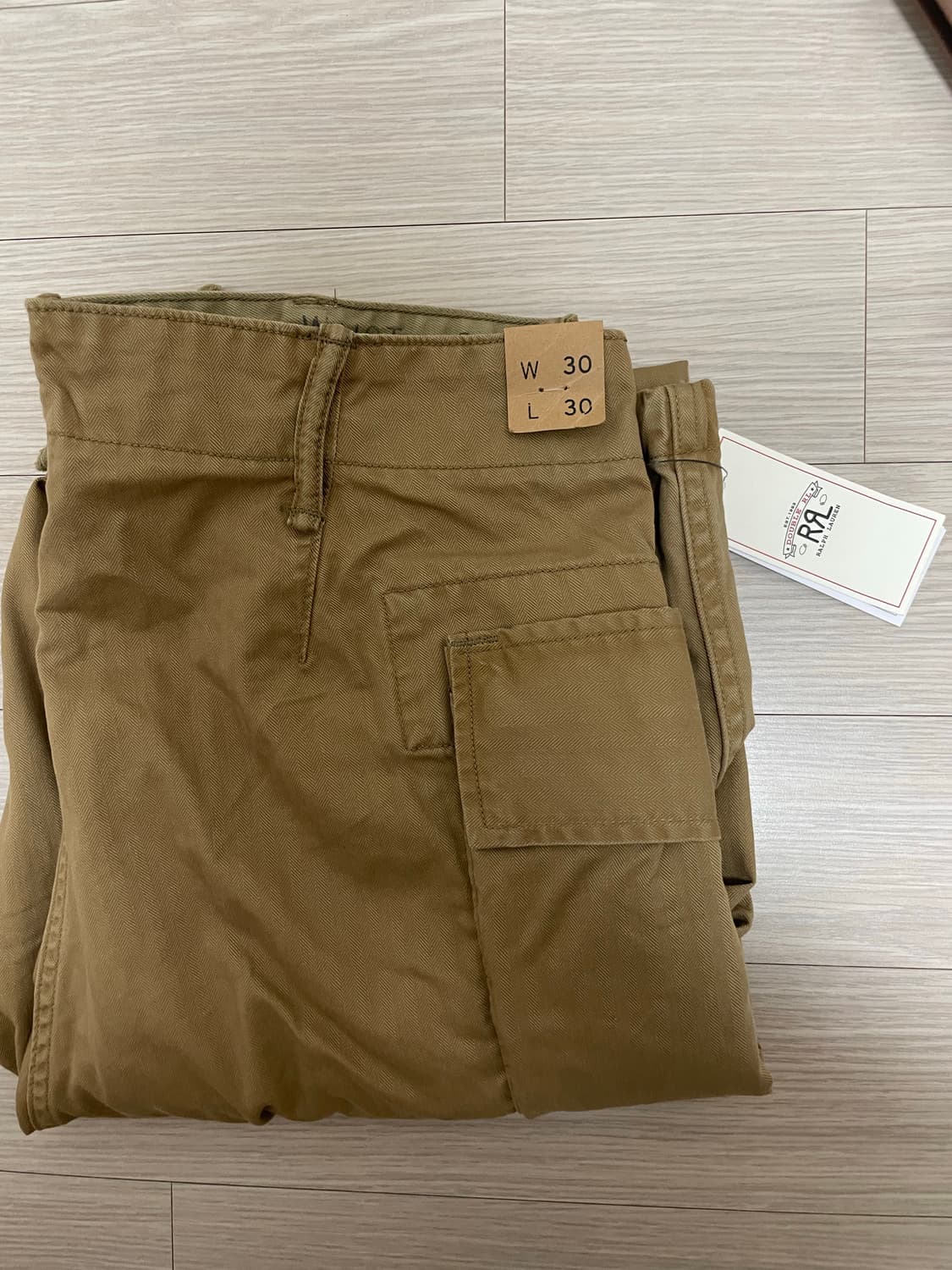 RRL 더블알엘 헤링본 트윌 카고팬츠 상품이미지5
