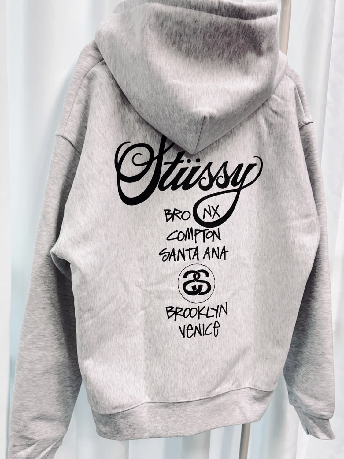 (새상품) 스투시 월드투어 후드집업  상품이미지5