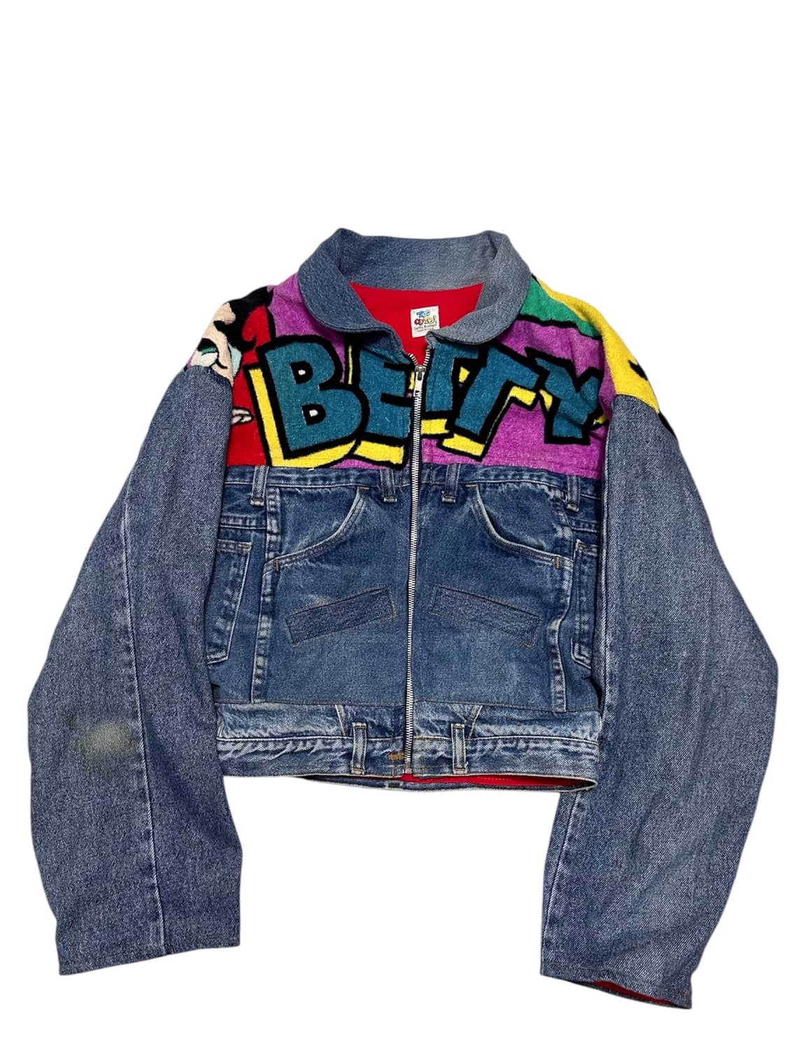 90s too cute 베티붑 데님 자켓 상품이미지1