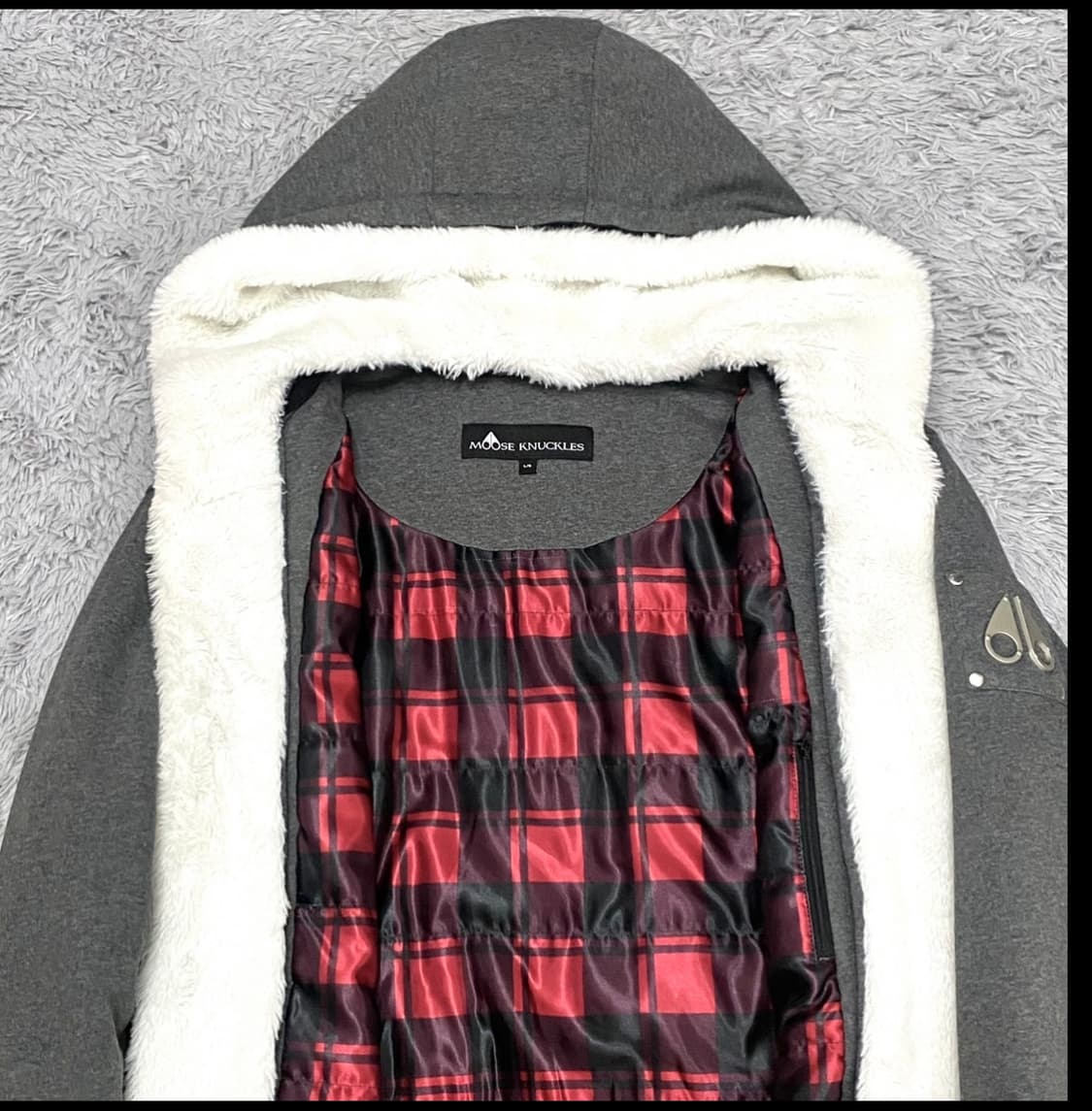 무스너클 버니스웨터 그레이 L 상품이미지3