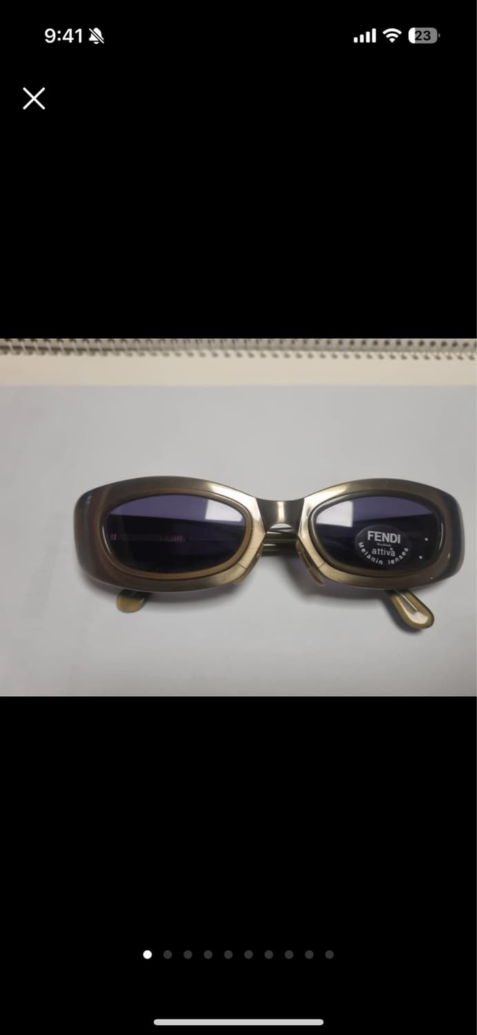 1990 Fendi Mod. SL 7135 49 col k31 상품이미지9