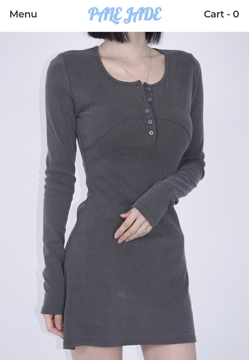 페일제이드 미니 원피스 상품이미지3