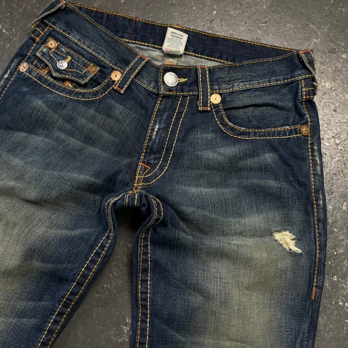 34 트루릴리전 레인보우 조이 부츠컷 팬츠 상품이미지2