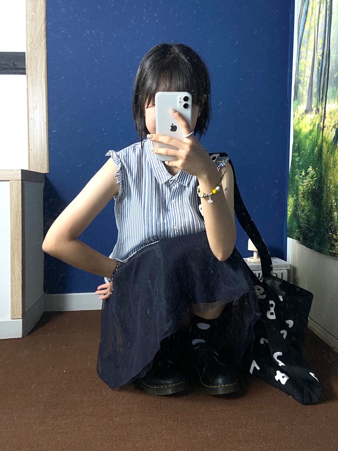 Ray beams sleeveless shirt 상품이미지3