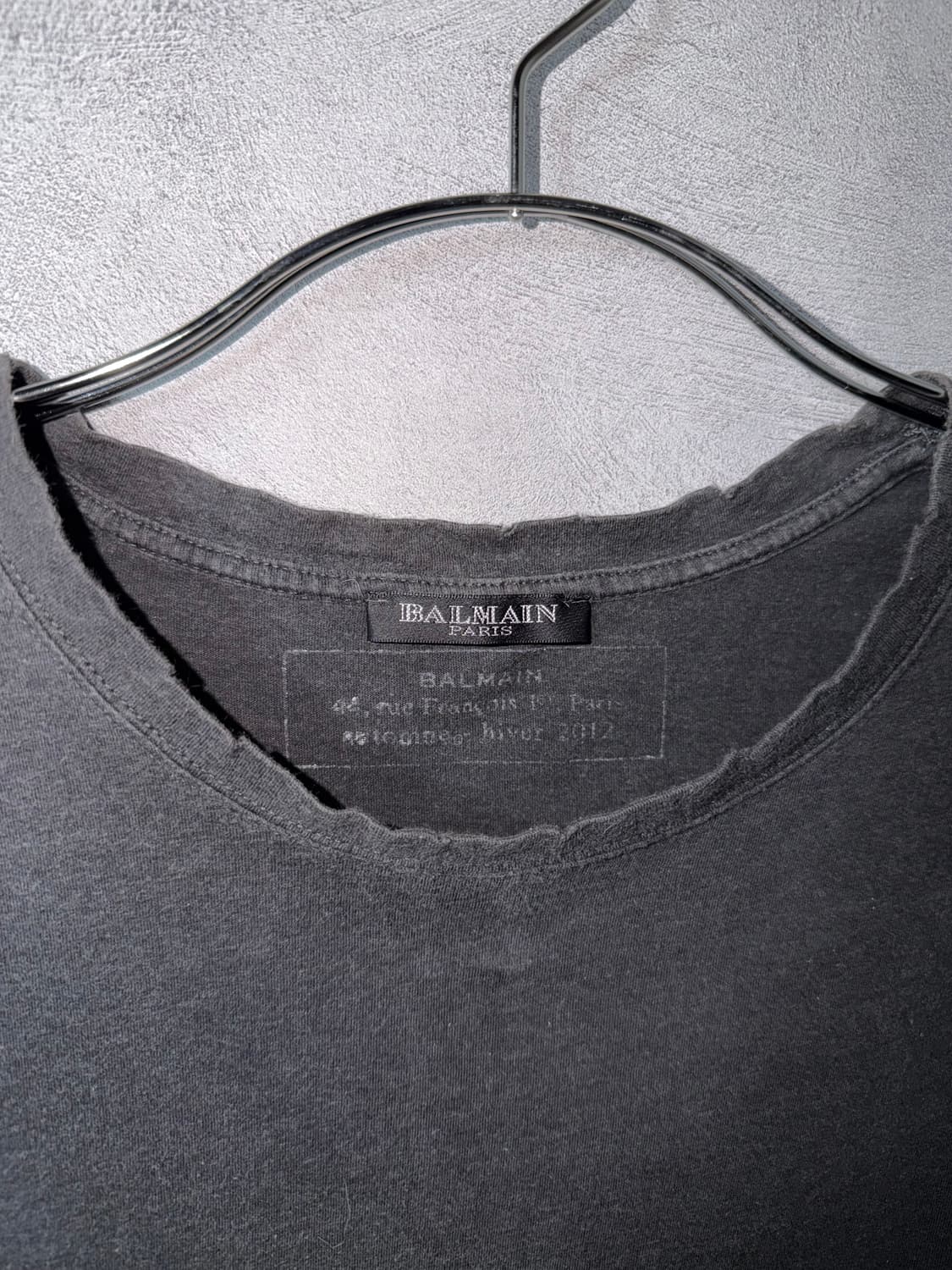 Balmain 2012 SS Distressed T-shirt 상품이미지4