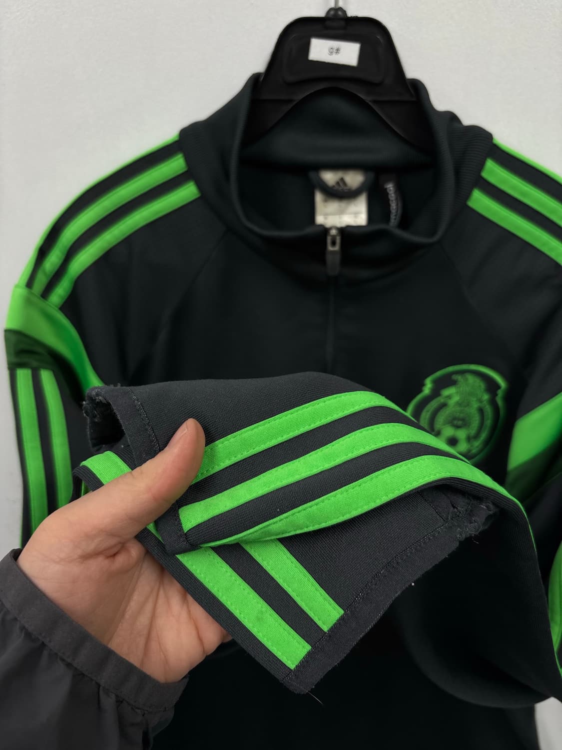 아디다스 멕시코 축구 반집업 져지 상품이미지3