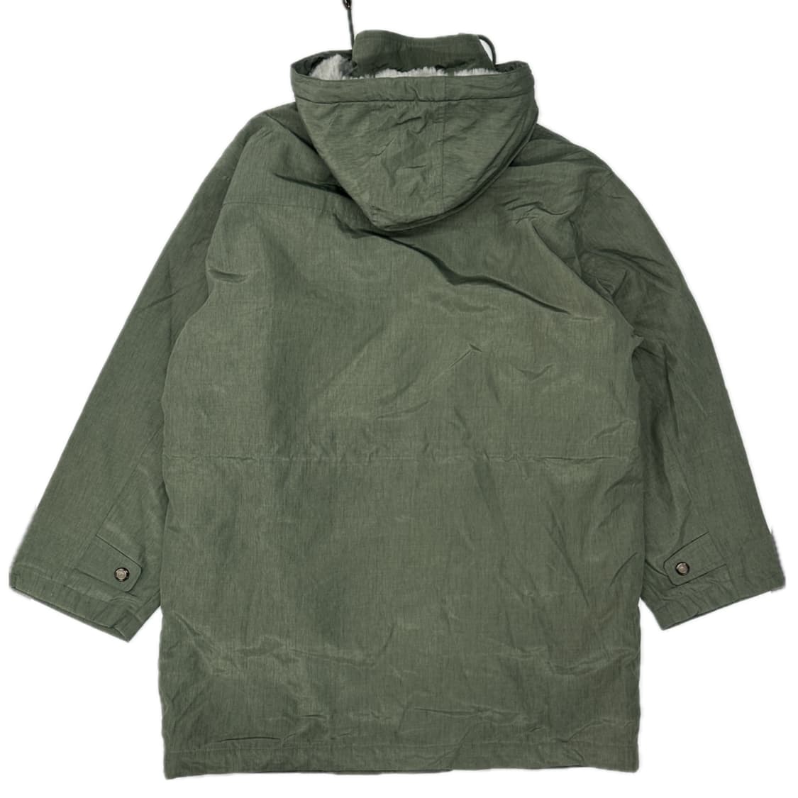 🍀카키 후드 빈티지 미디 야상 🍀 루즈핏 기모 캠퍼 히피  상품이미지3