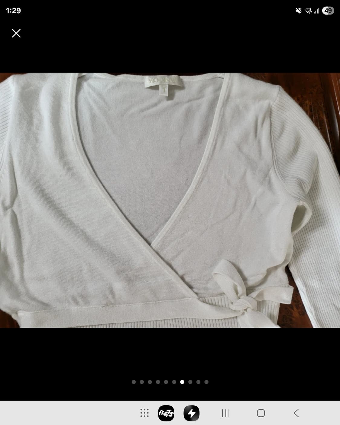 프랑스 쿠가이 발레 니트 스웨터  상품이미지7