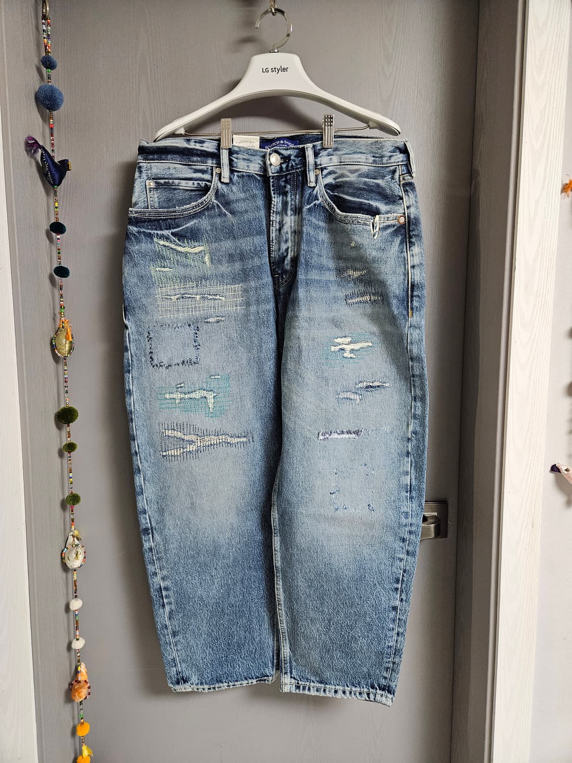 스카치 앤 소다 데미지 워싱 청바지 33/32 상품이미지1